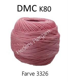 DMC K80 farve 3326